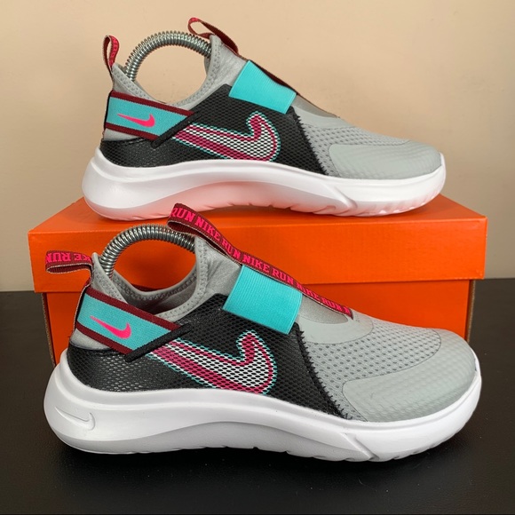 Nike Shoes - Nike Flex Plus SE Slip On Athletic Running Sneakers Gray NEW